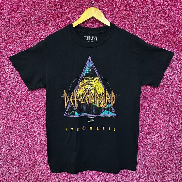 Def Leppard Pyromania 1983 World Tour Glam Metal Band Tee S - Picture 1 of 4